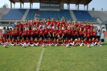 Stadio di calcio AC Milan Camp a Jesolo