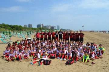 AC Milan Camp Lignano Sabbiadoro seaside