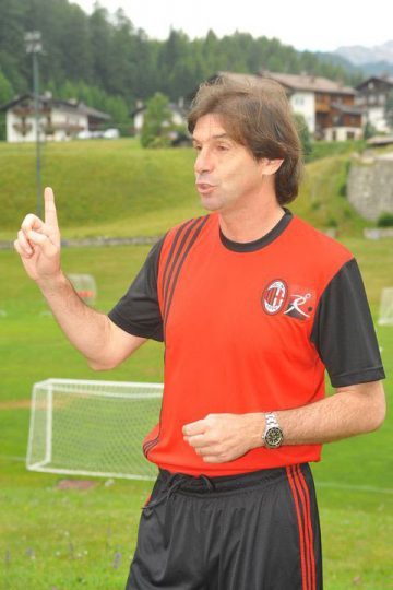 Filippo Galli allenatore AC Milan Camp