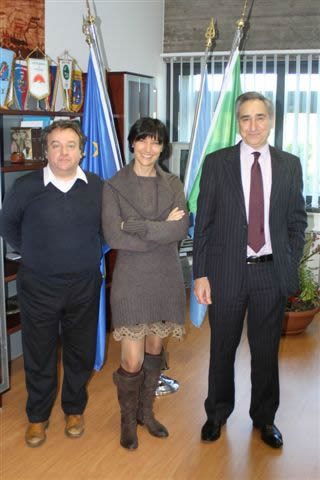 Sindaco Delzotto, Bortolan GeTur, e Marchioni Sporteventi