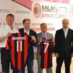 Maglie dell'AC Milan al Milan Junior Camp