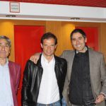 Massimiliano Allegri AC Milan con Pietro Marchioni e Michele Marchioni Sporteventi