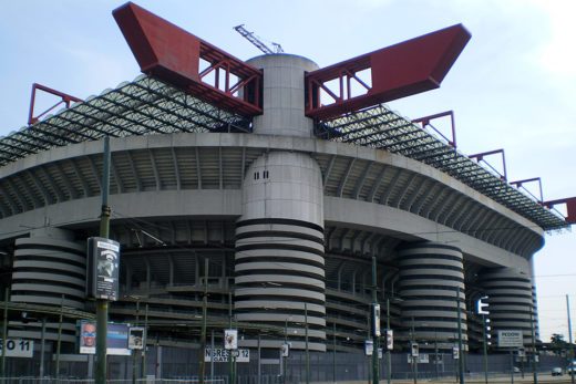 Giuseppe Meazza Stadium, San Siro Stadium, Milan, Italy