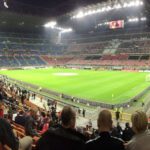 Milan Junior Camp Day parita di calcio allo Stadio Meazza di San Siro