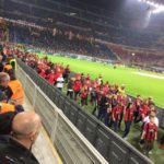 Bambini del Milan Junior Camp Day allo Stadio Meazza di San Siro