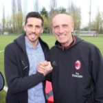 José Sosa e Pierino Prati al Milan Junior Camp Day