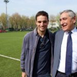 Bonaventura e Marchioni al Milan Junior Camp Day