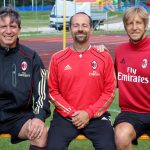 Stefano Eranio, Santochirico e Massimo Ambrosini all'AC Milan Academy Camp Sporteventi