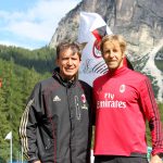 Stefano Eranio e Massimo Ambrosini all'AC Milan Academy Junior Camp Sporteventi