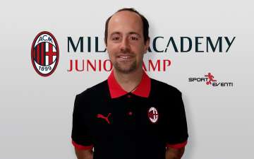 Luca Santochirico, Technical Director of the AC Milan Academy Camp Sporteventi