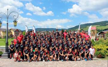 Milan Junior Camp a Gallio sull'Altopiano di Asiago