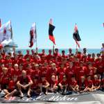 Ragazzi del Milan Junior Camp all'Hotel Tokio di Jesolo Lido (Venezia)