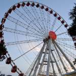 Panaromic wheel at Luna Park in Jesolo (Venice)