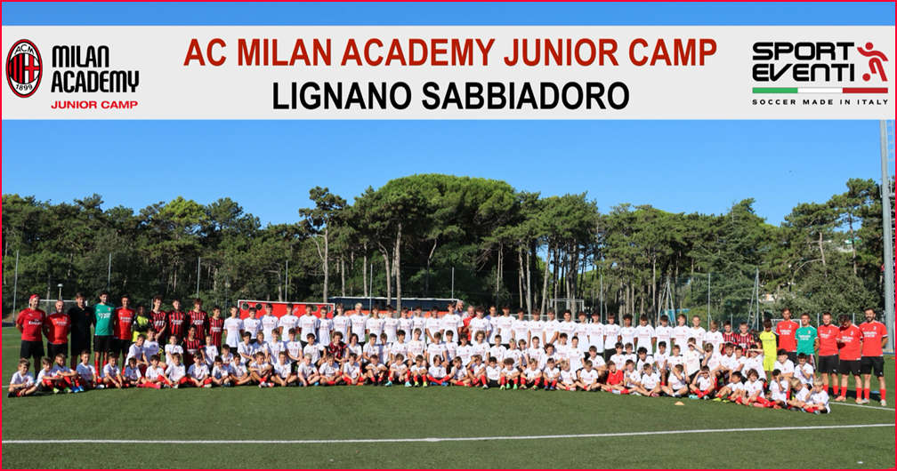 AC Milan Junior Camp a Lignano Sabbiadoro