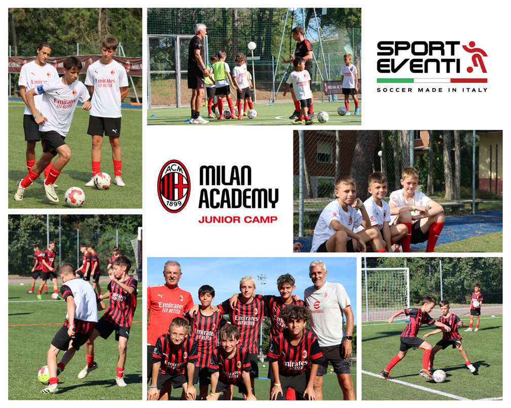 Immagini dell'AC Milan Junior Camp Sporteventi