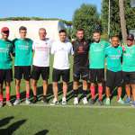 Dzemaili Blerim football player of the Switzerland national team in the AC Milan Junior Camp